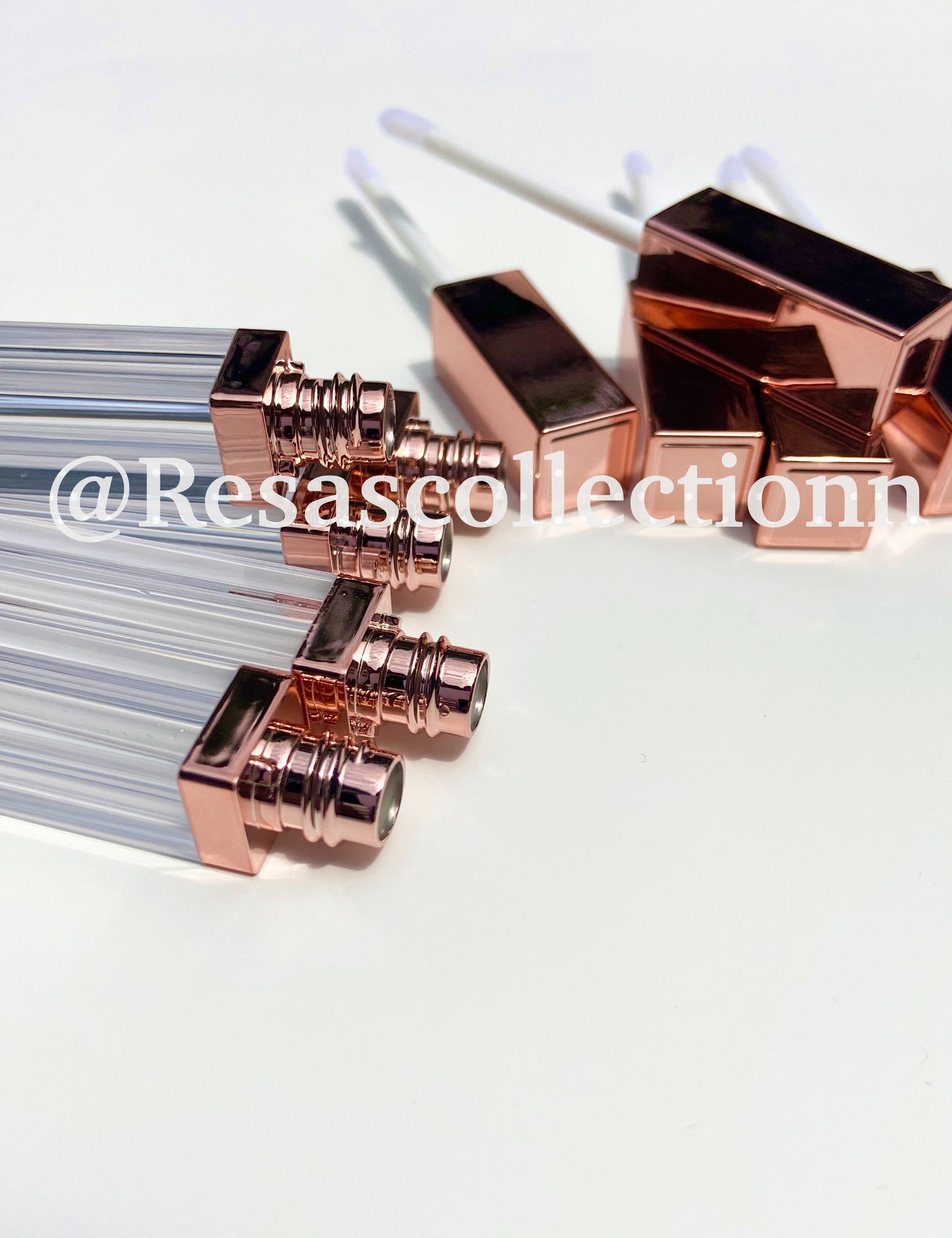 Empty | ROSE GOLD lip gloss Wand Tubes