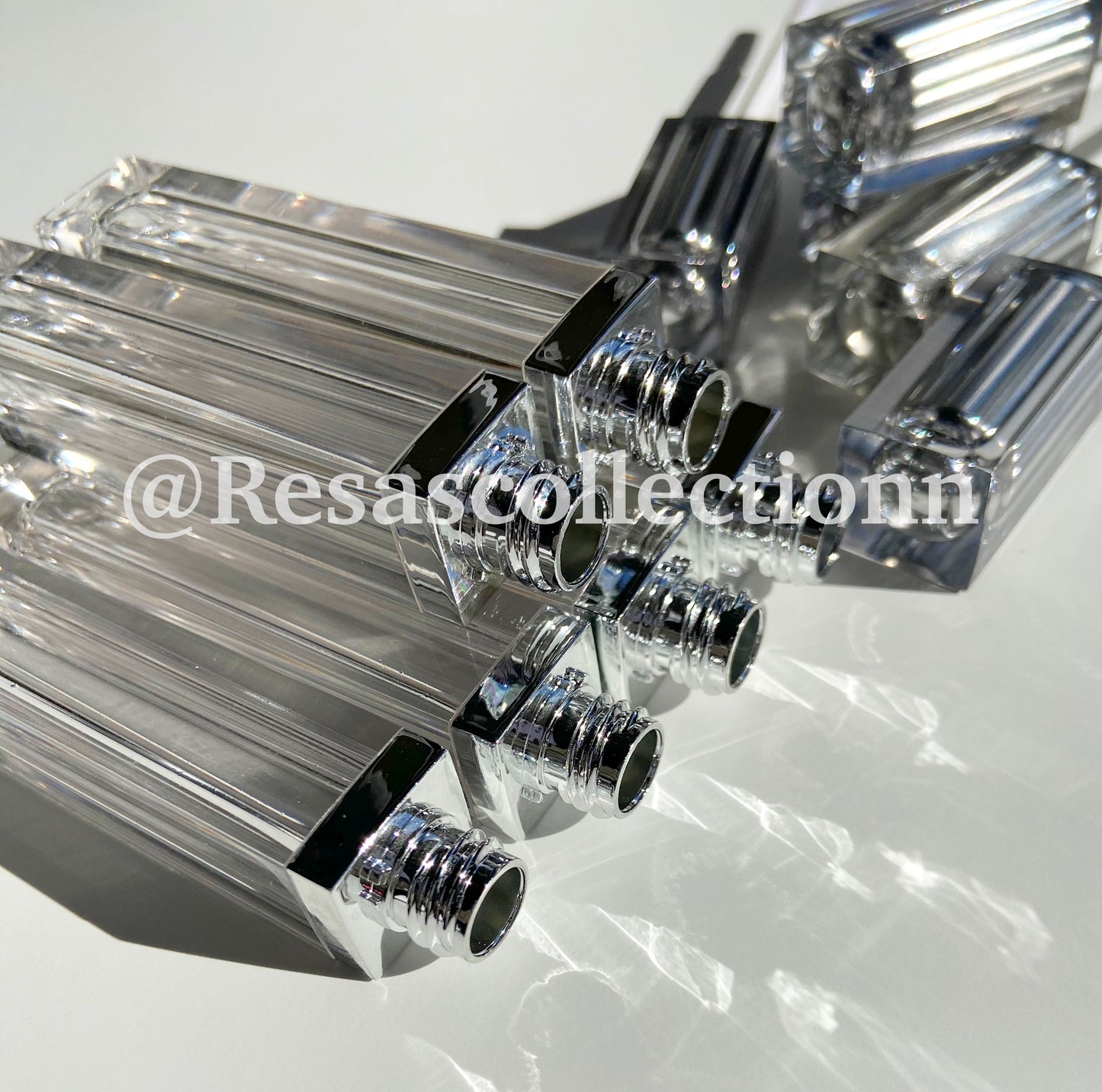 Empty | SILVER lip gloss Wand Tubes